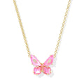 Kendra Scott Bianca Butterfly Necklace, Pink