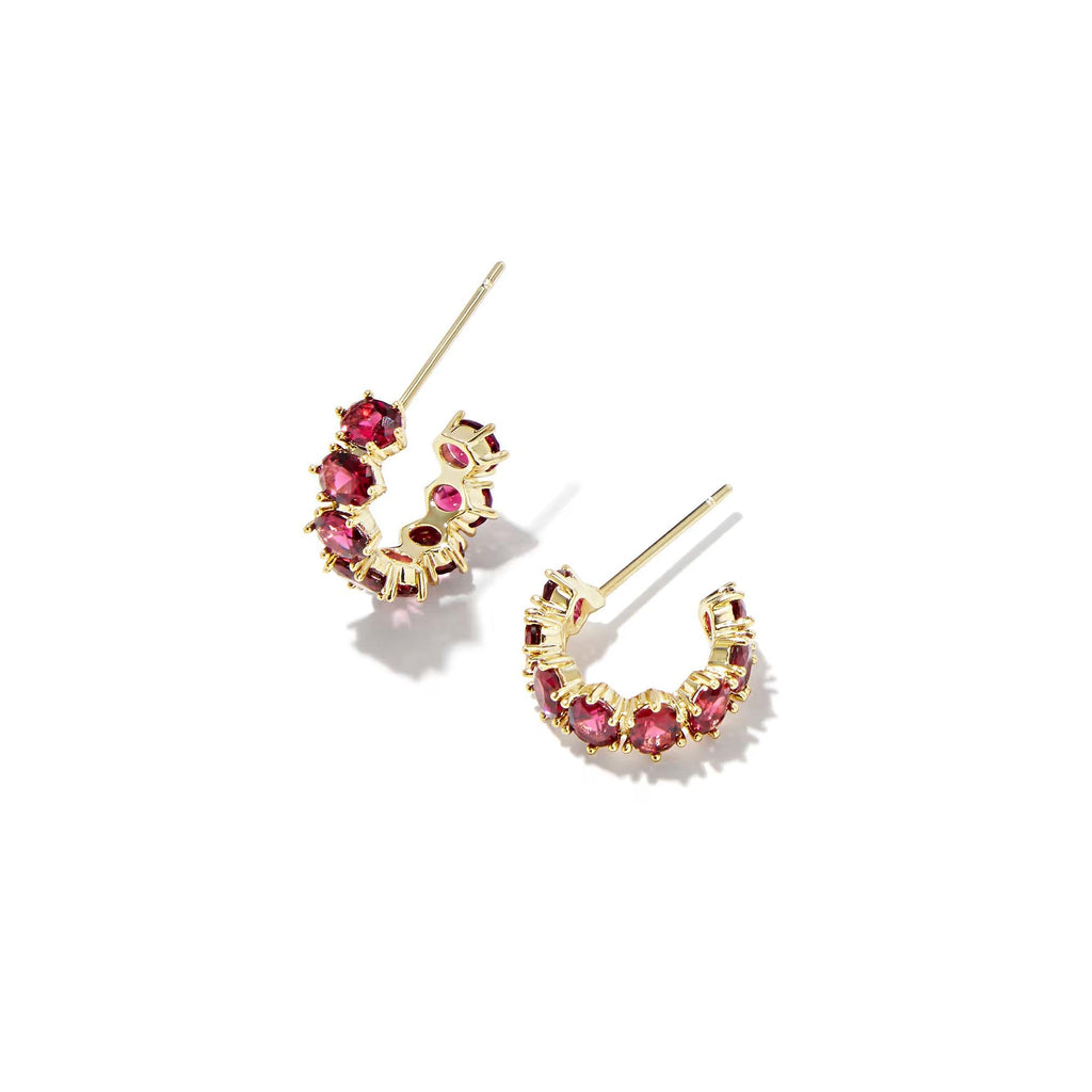 Kendra Scott Cailin Burgundy CZ Birthstone Gift Set