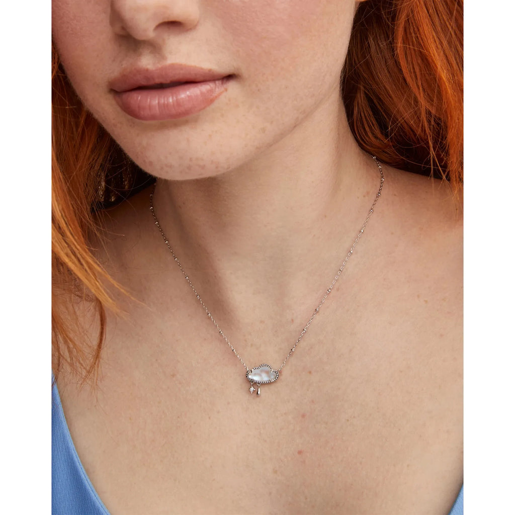 Kendra Scott Celeste Cloud Necklace, Silver
