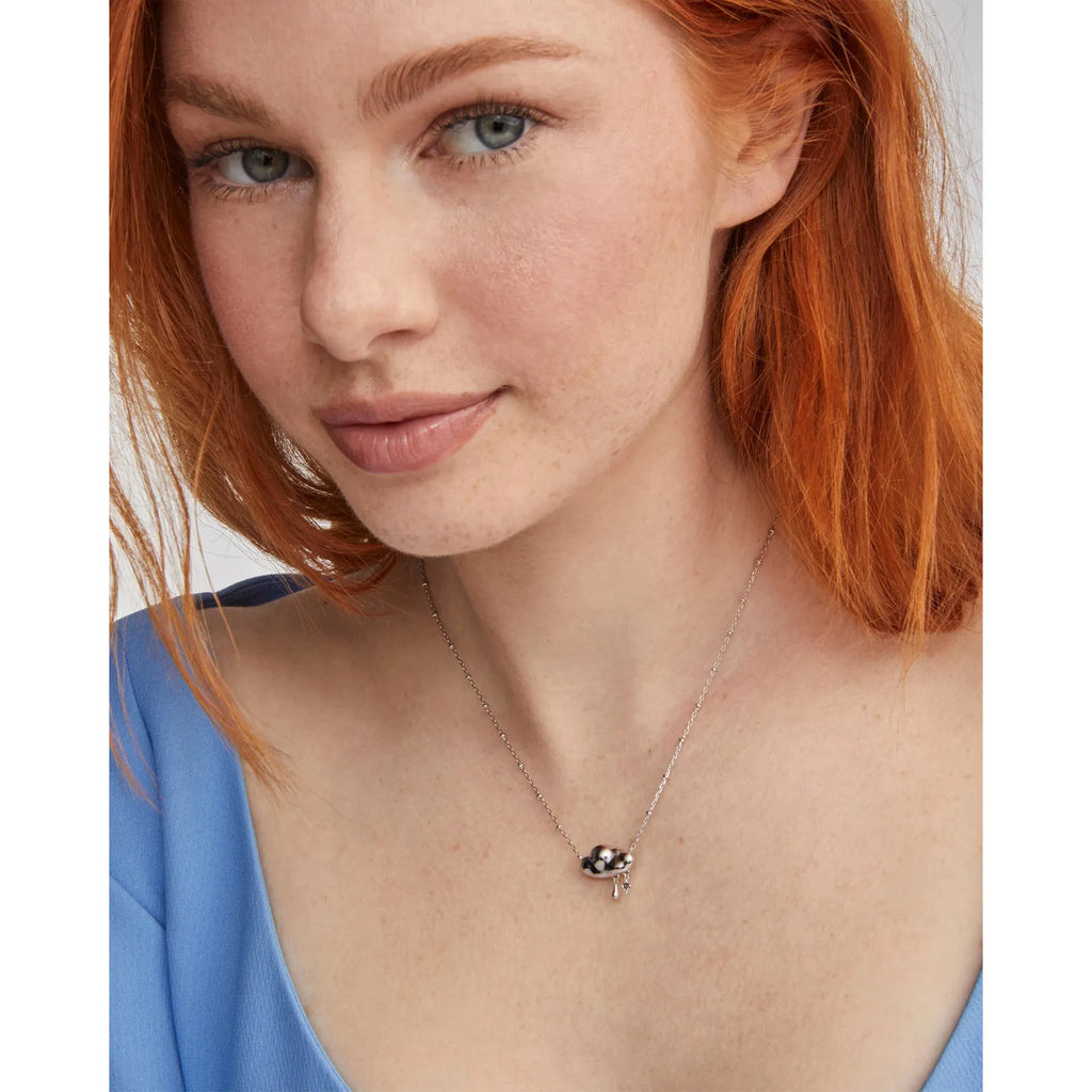 Kendra Scott Celeste Cloud Necklace, Silver