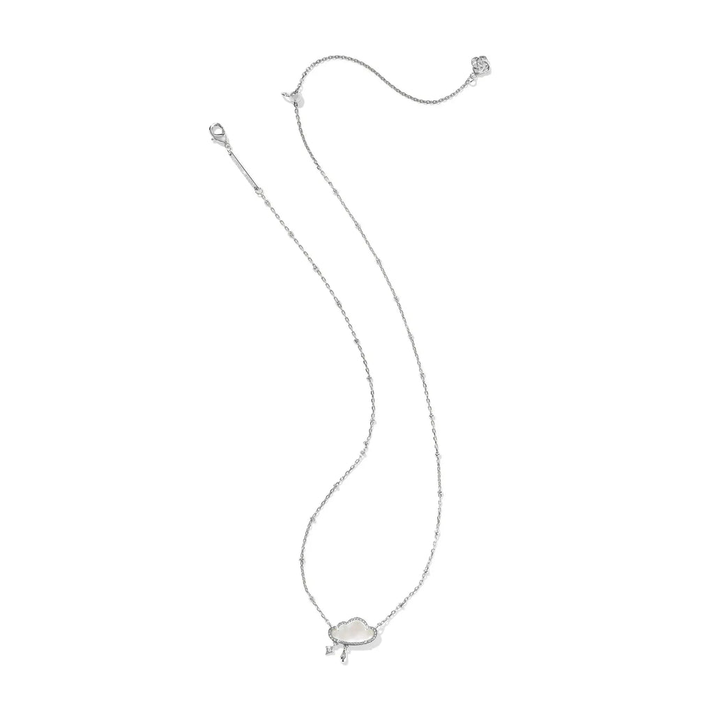Kendra Scott Celeste Cloud Necklace, Silver