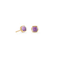 Kendra Scott Davie Stud Earrings, Amethyst