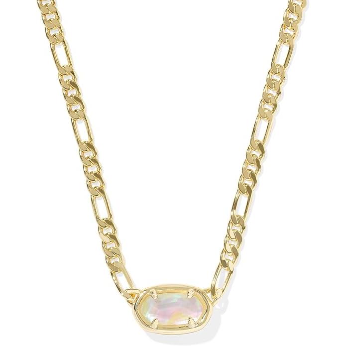 Kendra Scott Elisa Figaro Necklace, Iridescent Abalone