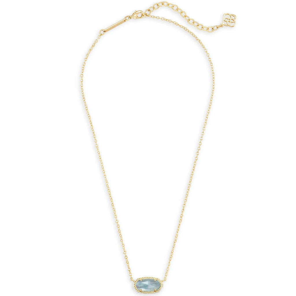 Kendra Scott Elisa Necklace, Light Blue Illusion