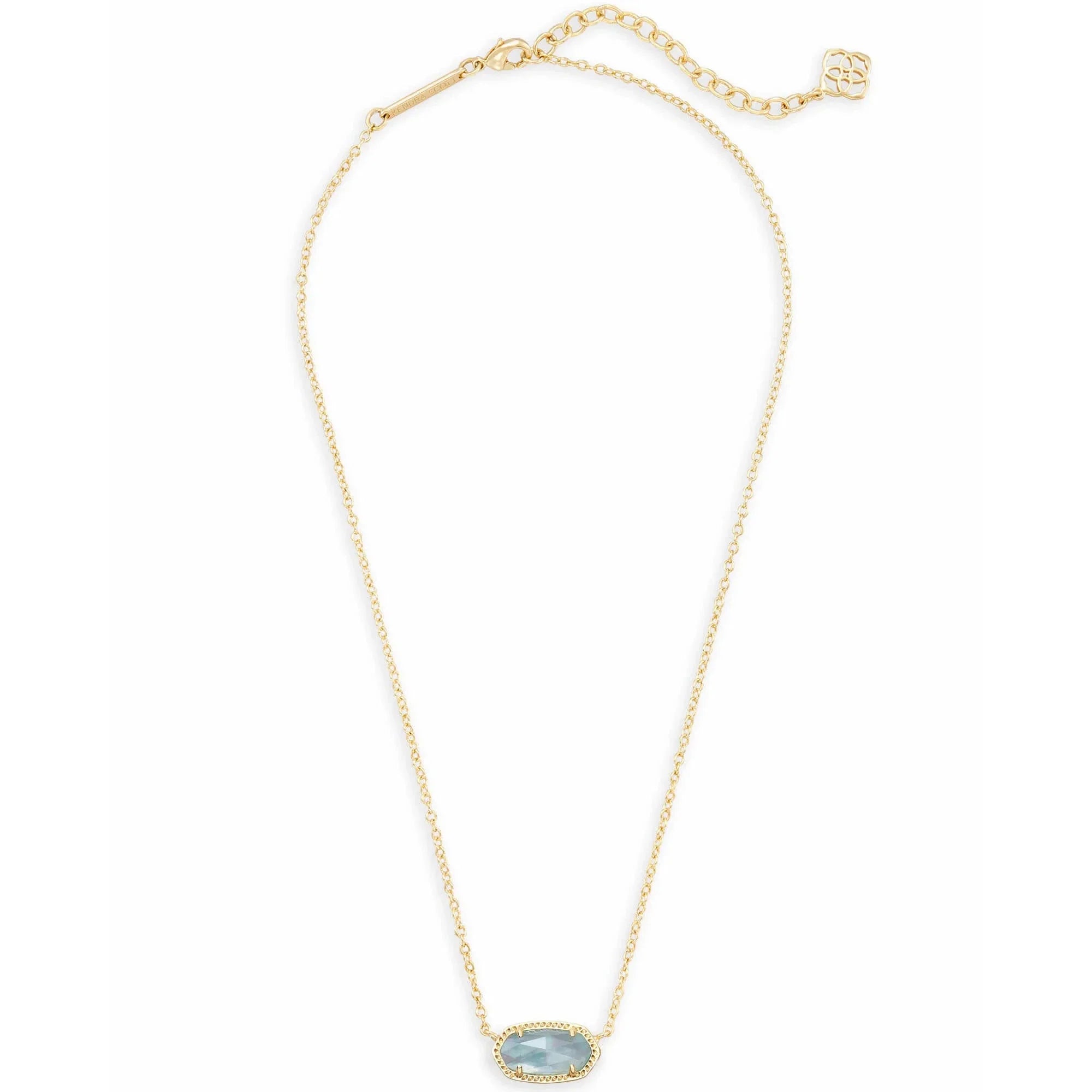 Kendra Scott Elisa Necklace, Light Blue Illusion