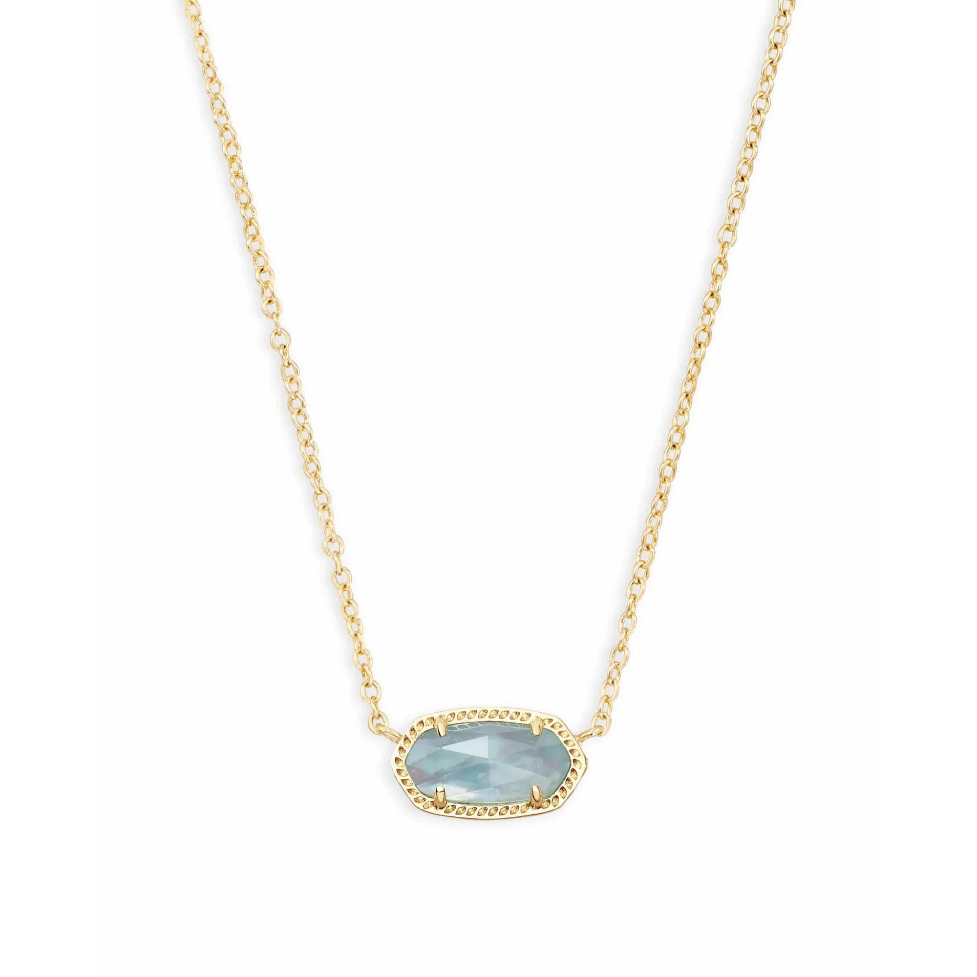 Kendra Scott Elisa Necklace, Light Blue Illusion