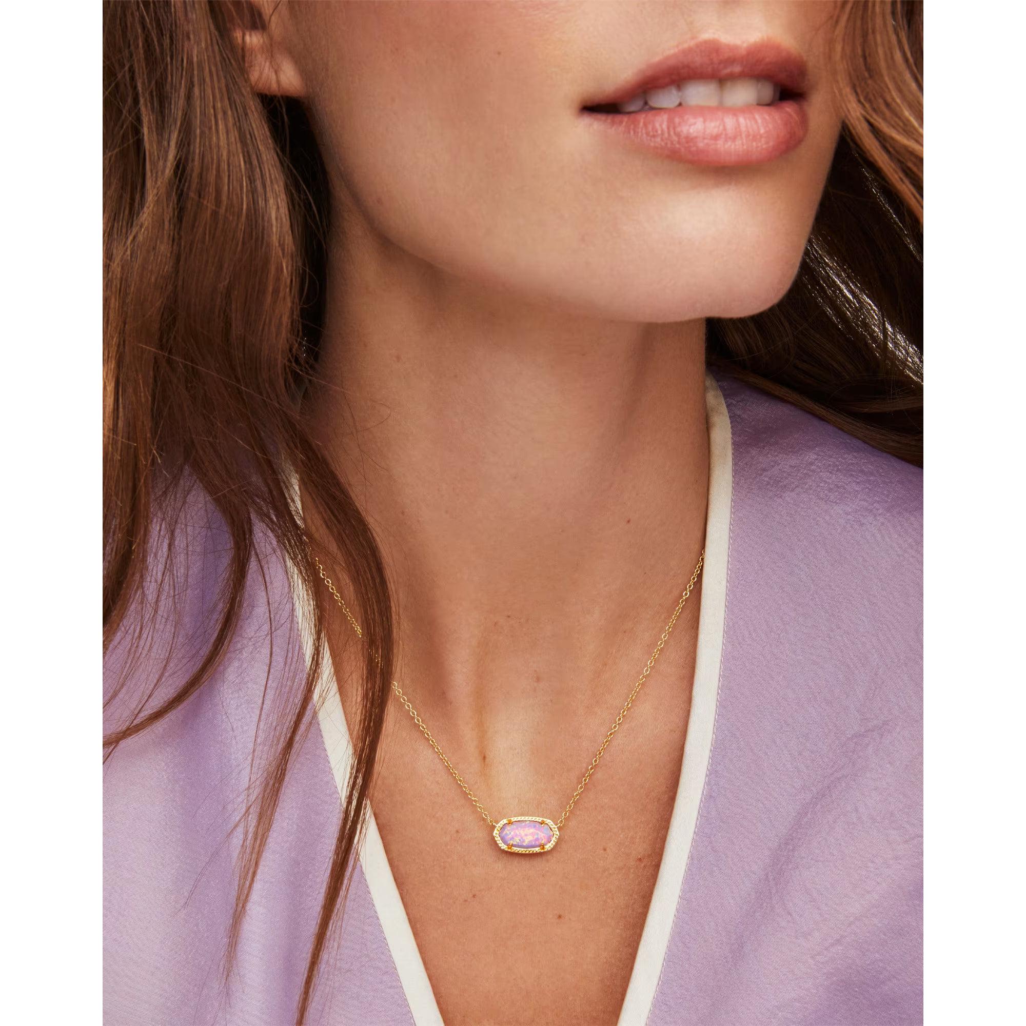 Kendra Scott Elisa Necklace, Lilac Opal