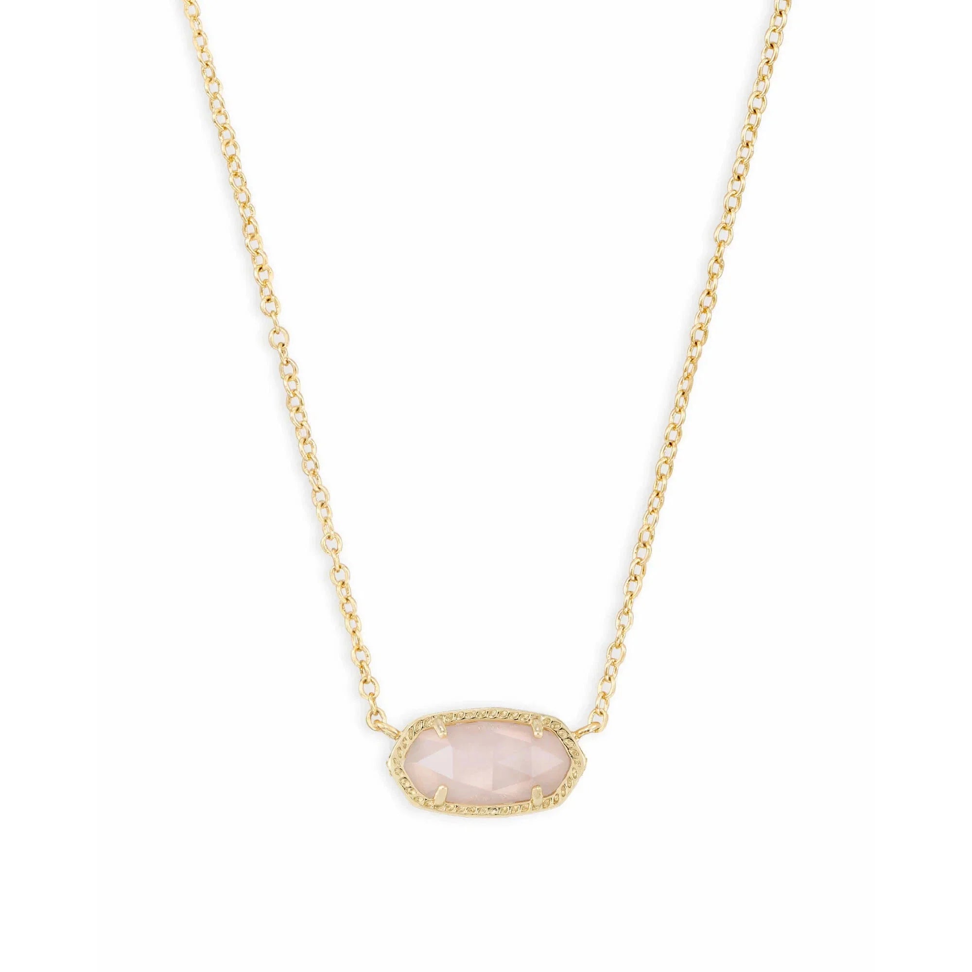 Kendra Scott Elisa Necklace, Rose Quartz