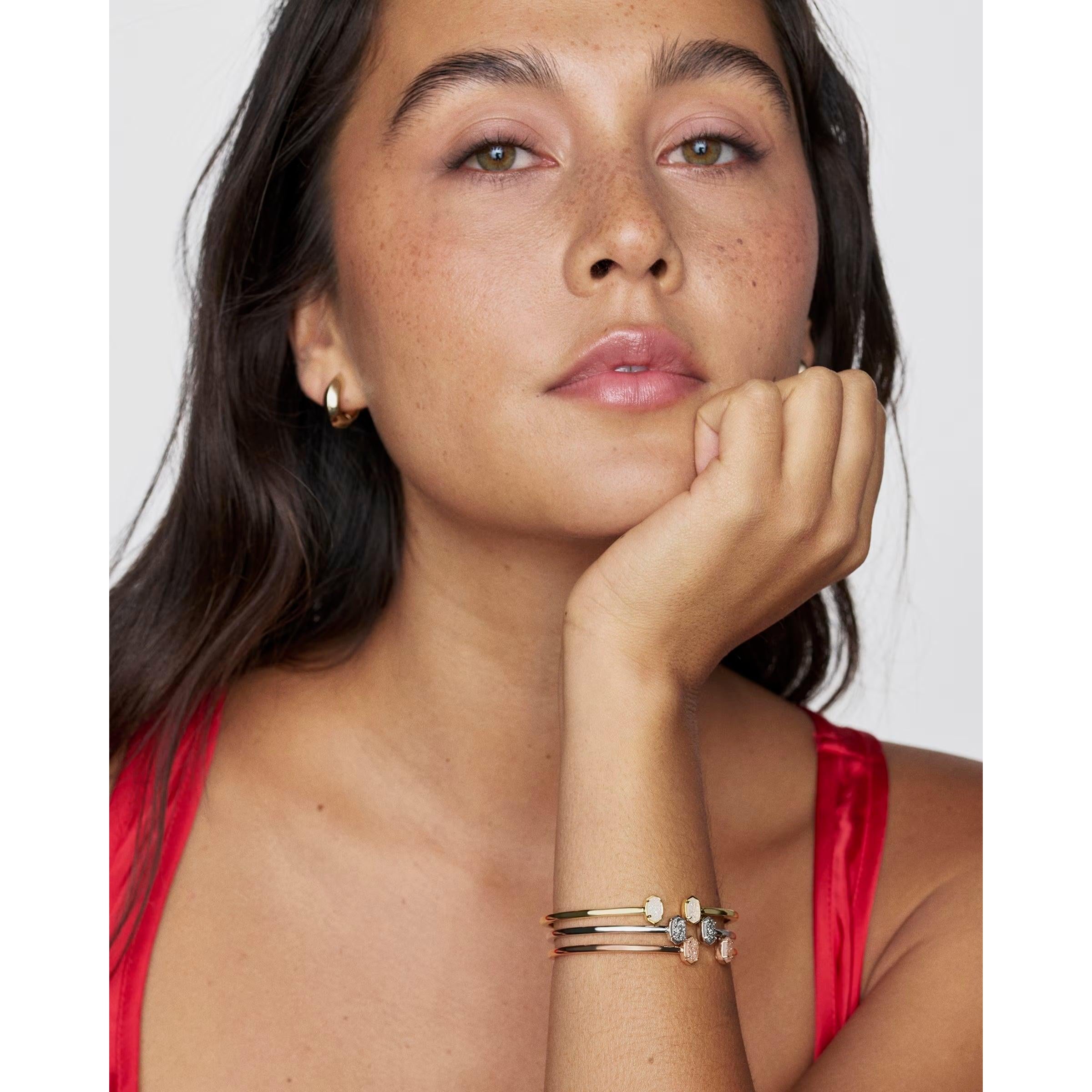 Kendra Scott Emilie Cuff Bracelet, Iridescent Drusy