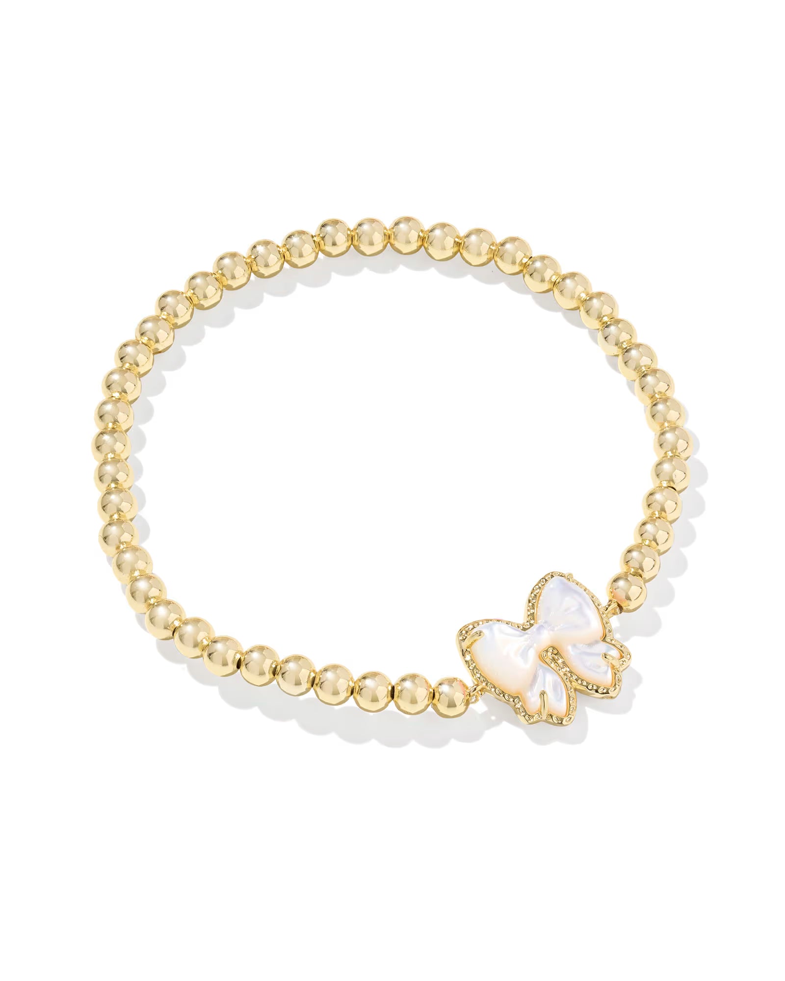 Kendra Scott Haley Bow Bracelet, Ivory Mother of Pearl