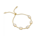 Kendra Scott Hallie Gold Bracelet, Opalite Illusion