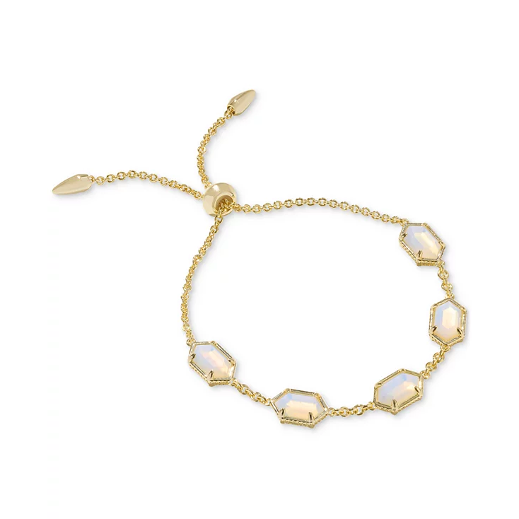 Kendra Scott Hallie Gold Bracelet, Opalite Illusion