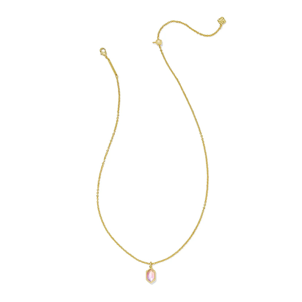 Kendra Scott Hallie Pendant Necklace, Sunrise Watercolor Illusion