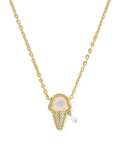 Kendra Scott Ice Cream Reversible Necklace, Mother of Pearl