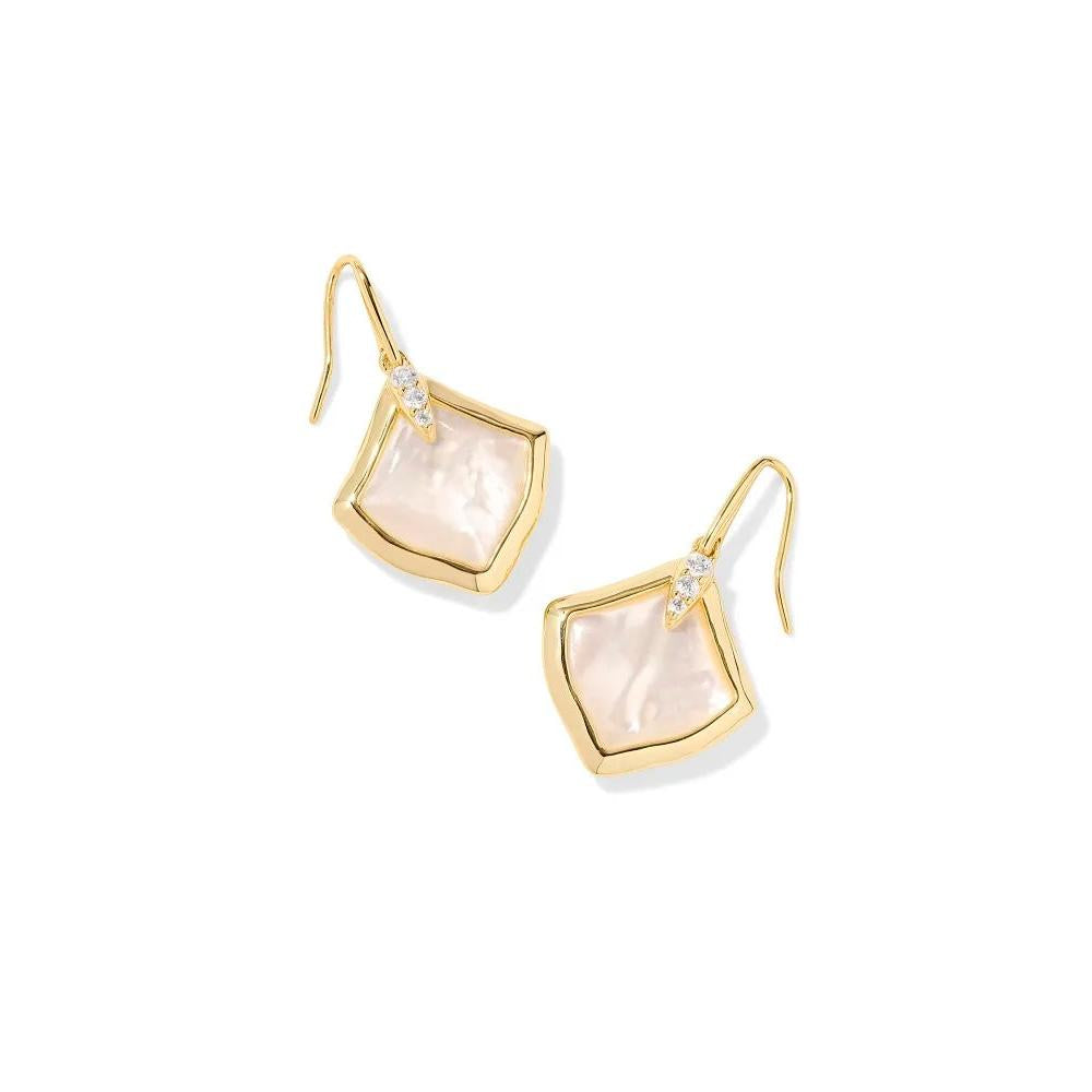 Kendra Scott Joelle Earrings, Ivory Mother-of-Pearl