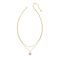 Kendra Scott Joelle Gold Multi Strand Necklace, Azalea Illusion