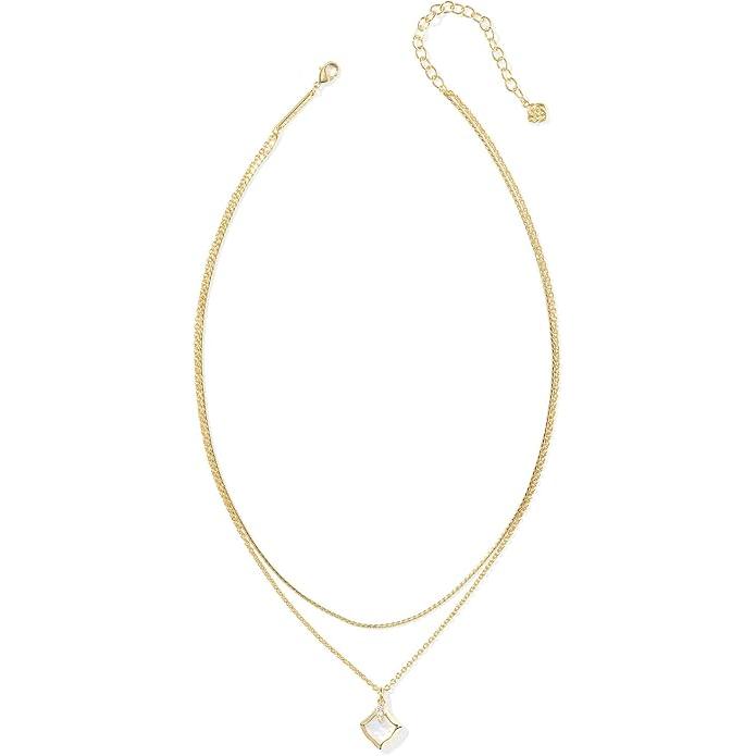 Kendra Scott Joelle Multi Strand Necklace, Ivory Mother of Pearl