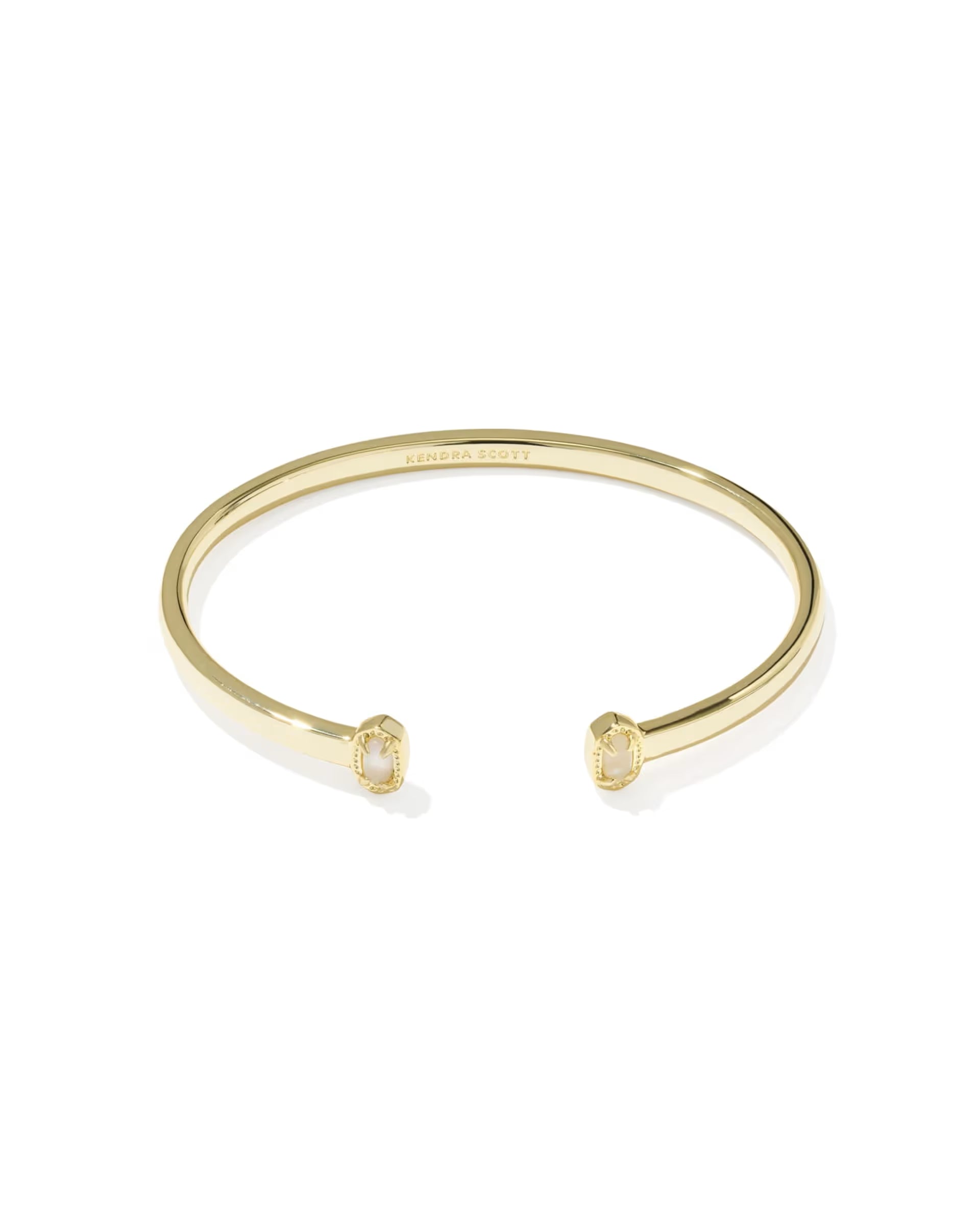 Kendra Scott Mini Elton Cuff Bracelet, Mother of Pearl