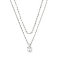 Kendra Scott Multi Strand Cailin Pendant, White Crystal