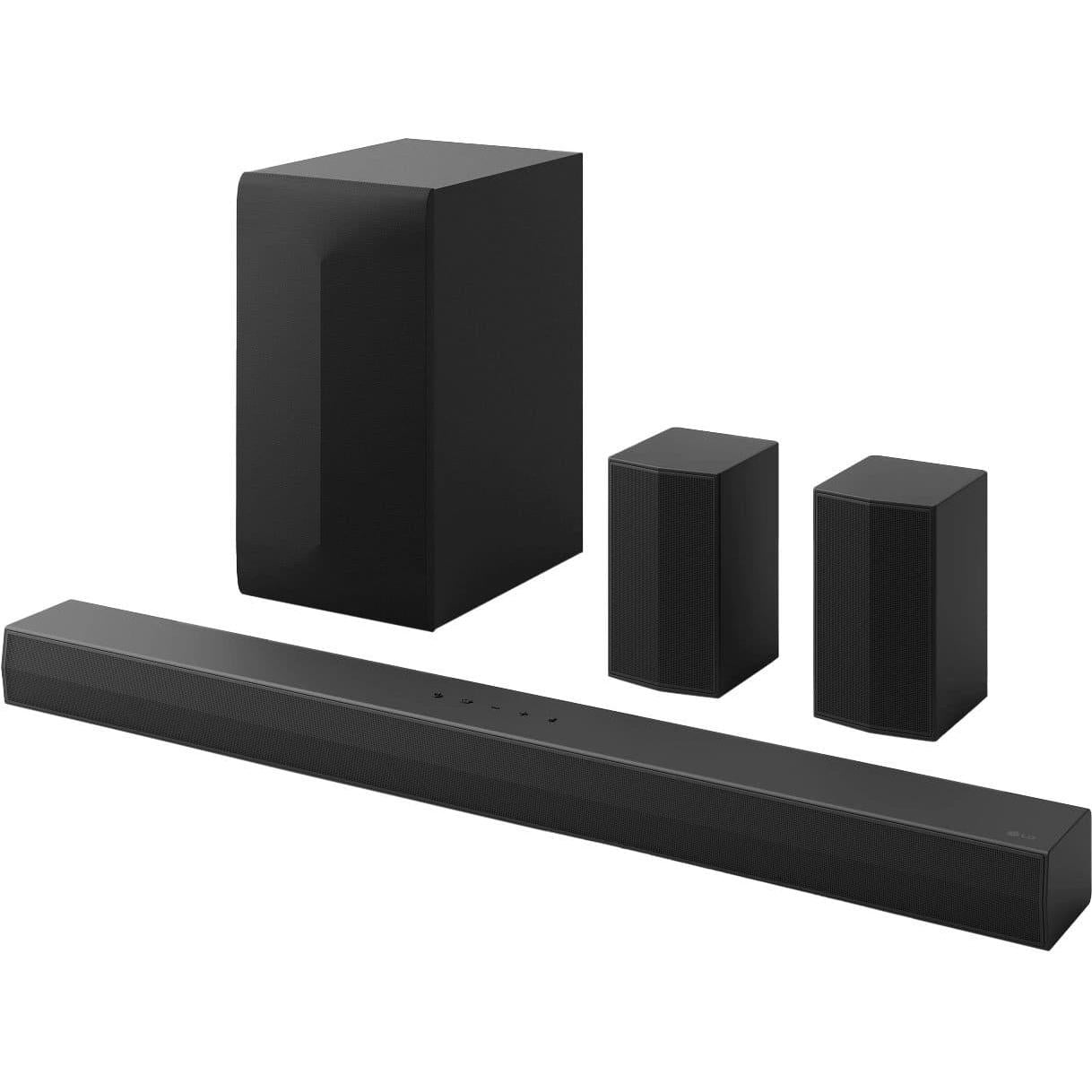 LG 5.1 Channel Home Theater Soundbar, Black
