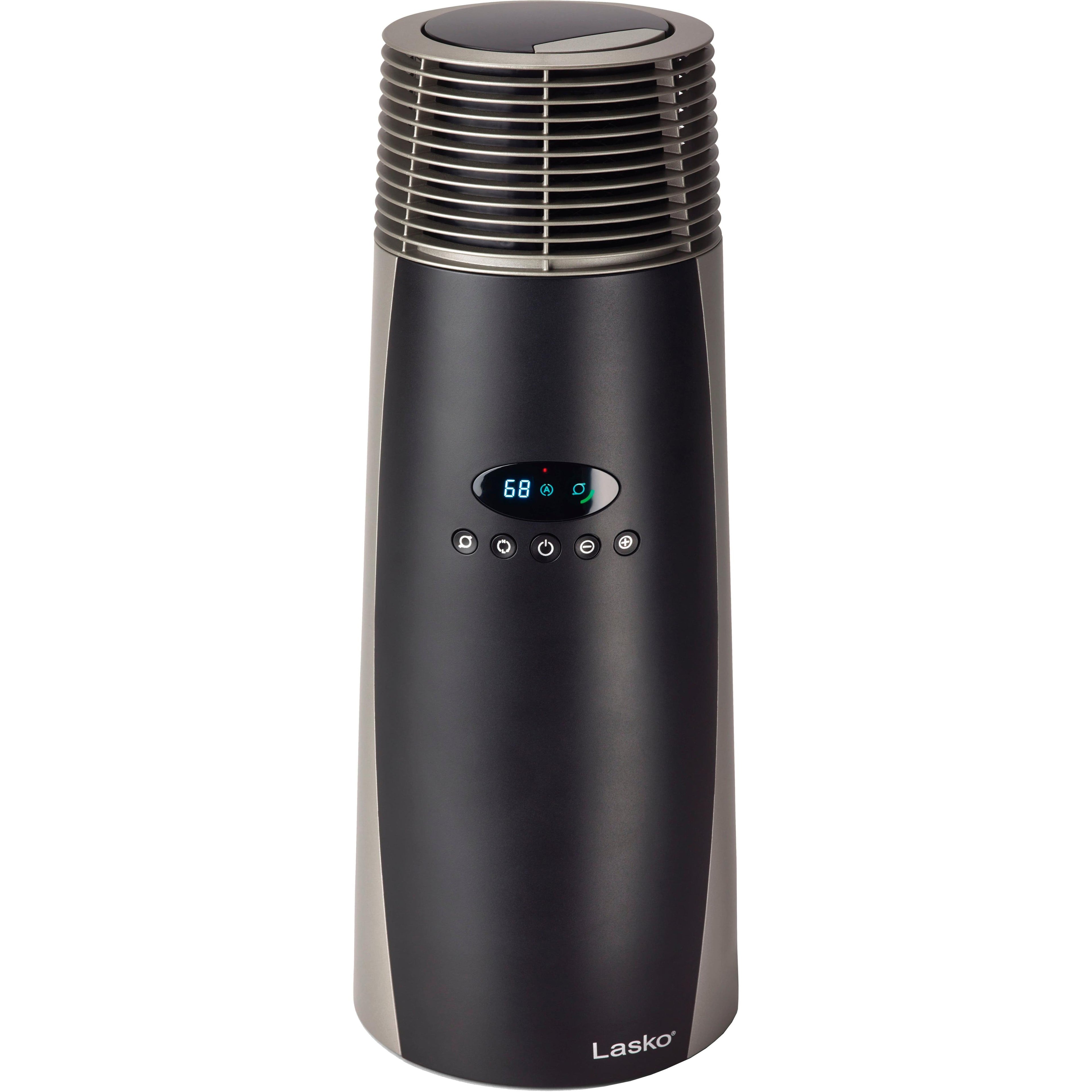 Lasko 1500 Watt Tower Space Heater, Black