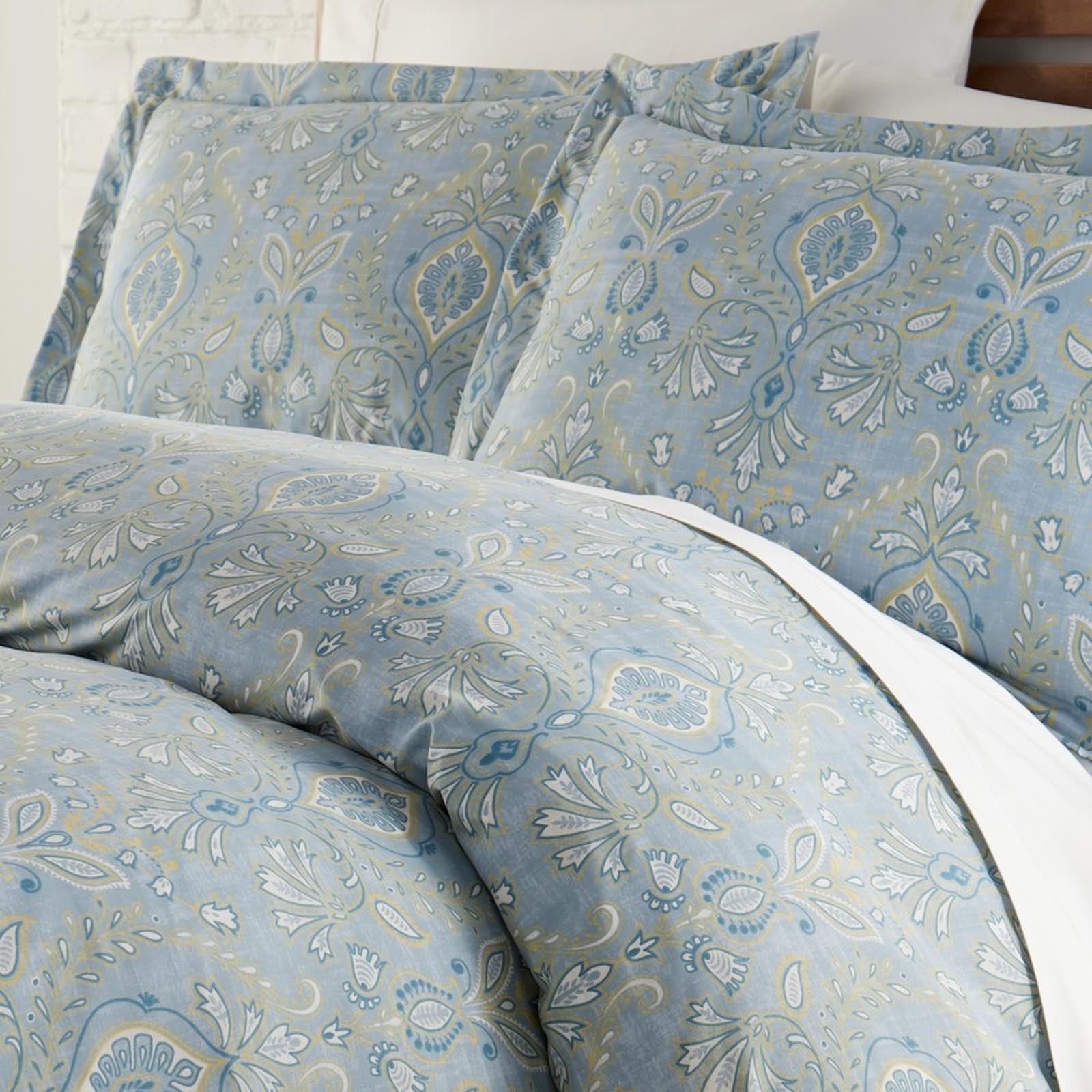 Lili Summer Comforter Set, Blue