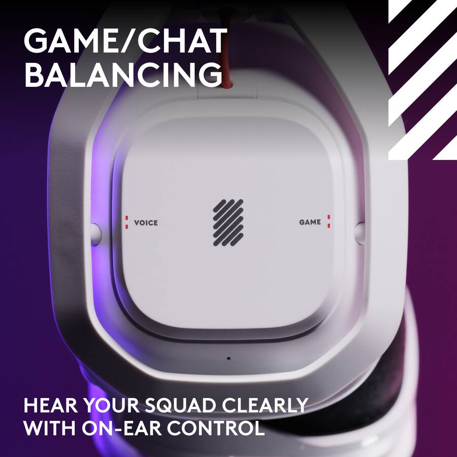 Logitech A50 LIGHTSPEED Wireless Gaming Headset (Gen 5), White