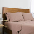 Luxe Microfiber 6 Piece Sheet Set, Mauve