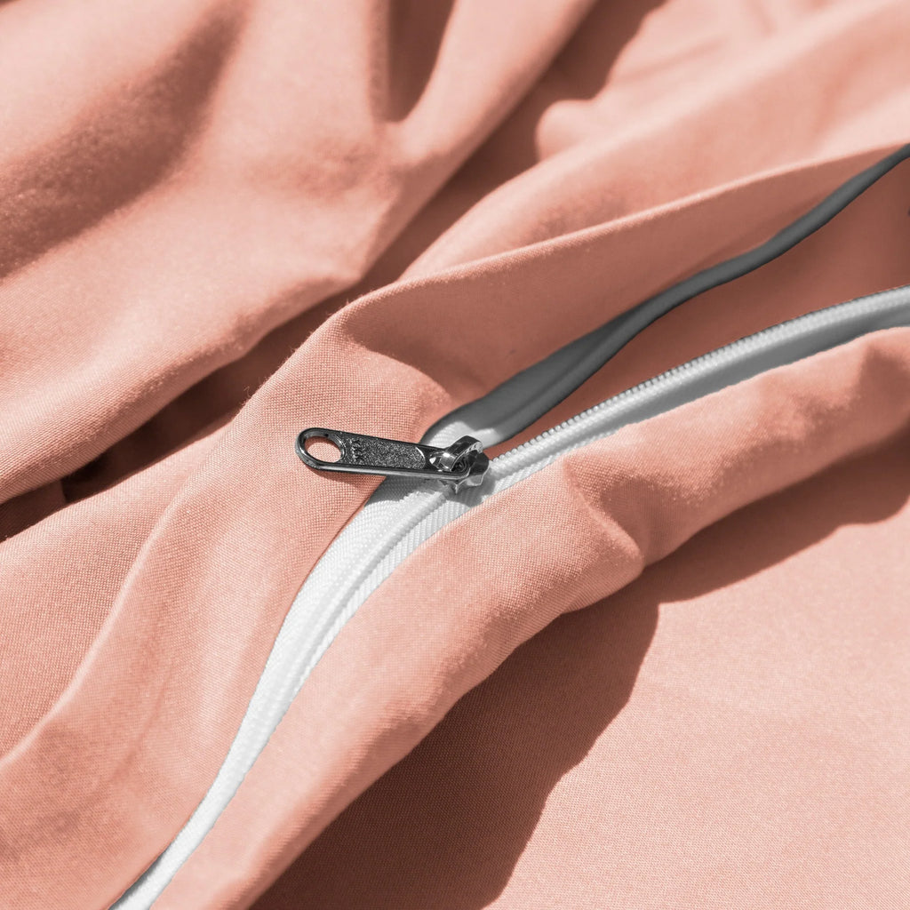Luxe Microfiber Duvet Set, Peach