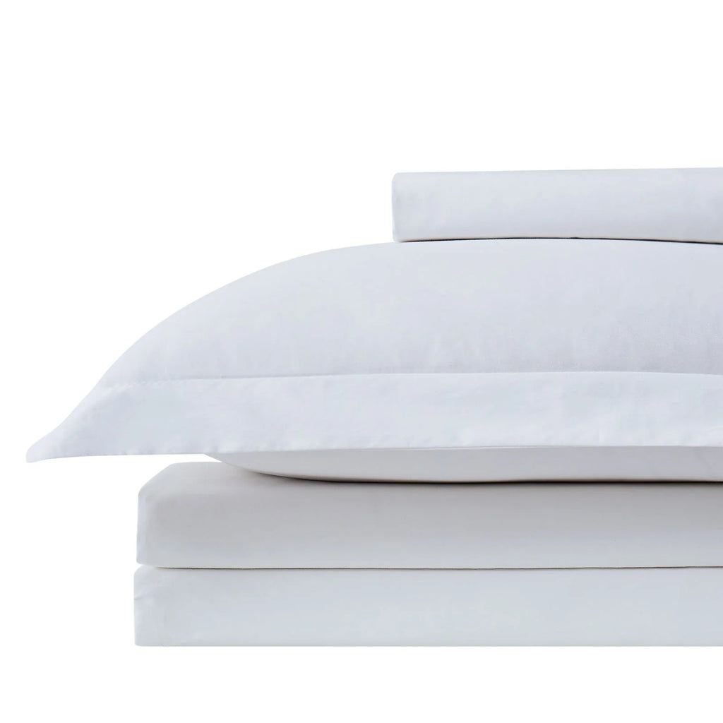 Luxe Microfiber Duvet Set, White