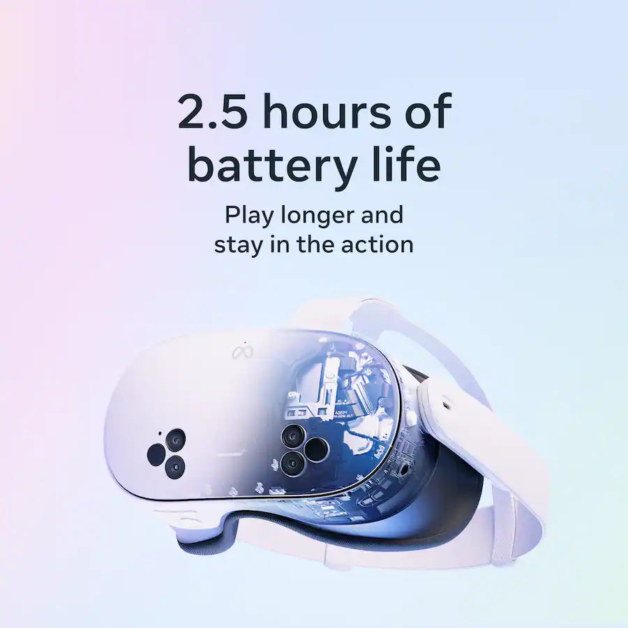 Meta Quest 3S 128GB VR Headset, White