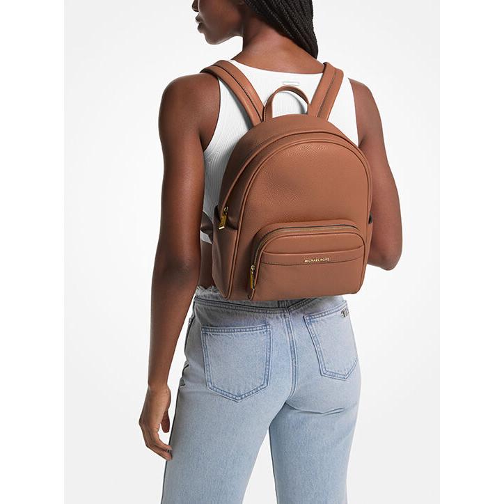 Michael Kors Bex Medium Leather Backpack, Luggage