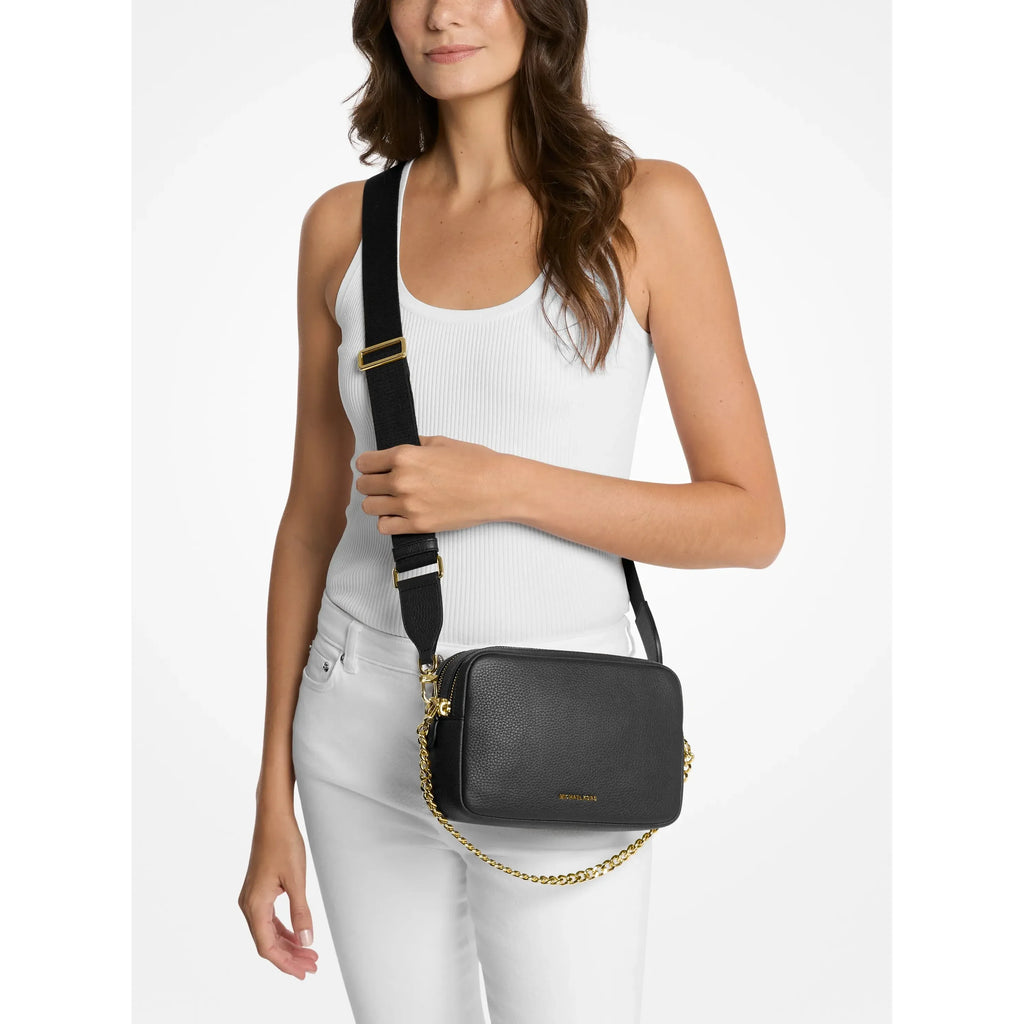 Michael Kors Bryant Medium Camera Crossbody, Black