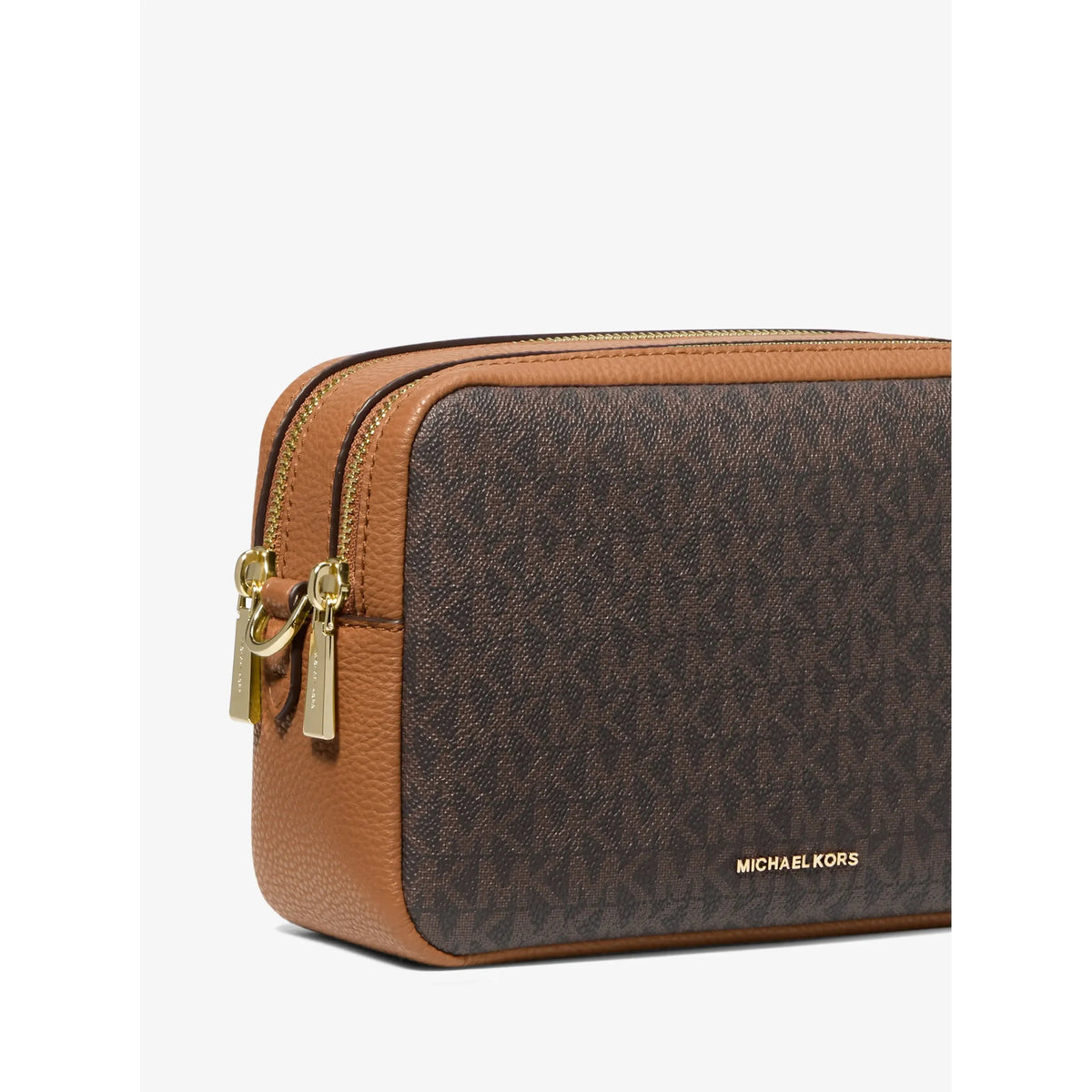 Michael Kors Bryant Medium Camera Crossbody, Signature Brown