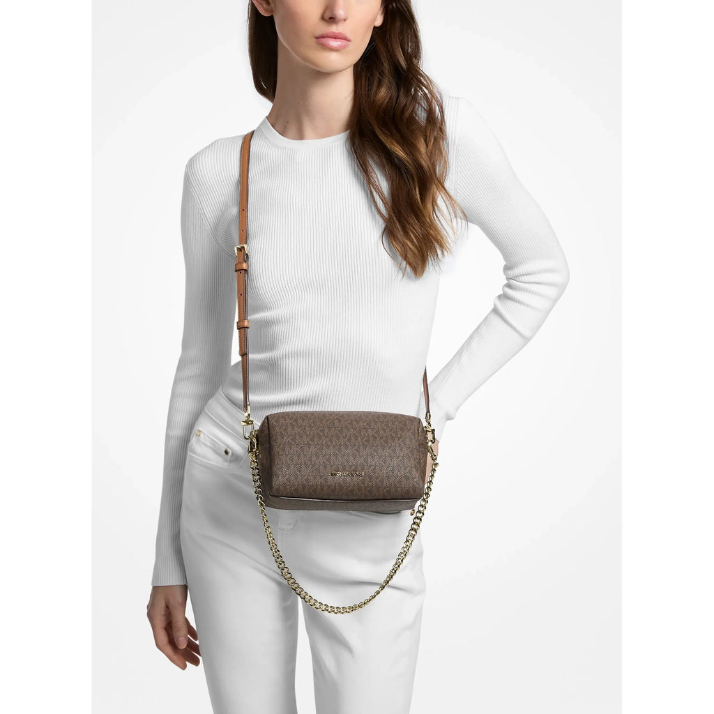 Michael Kors Bryant Small Crossbody, Signature Brown
