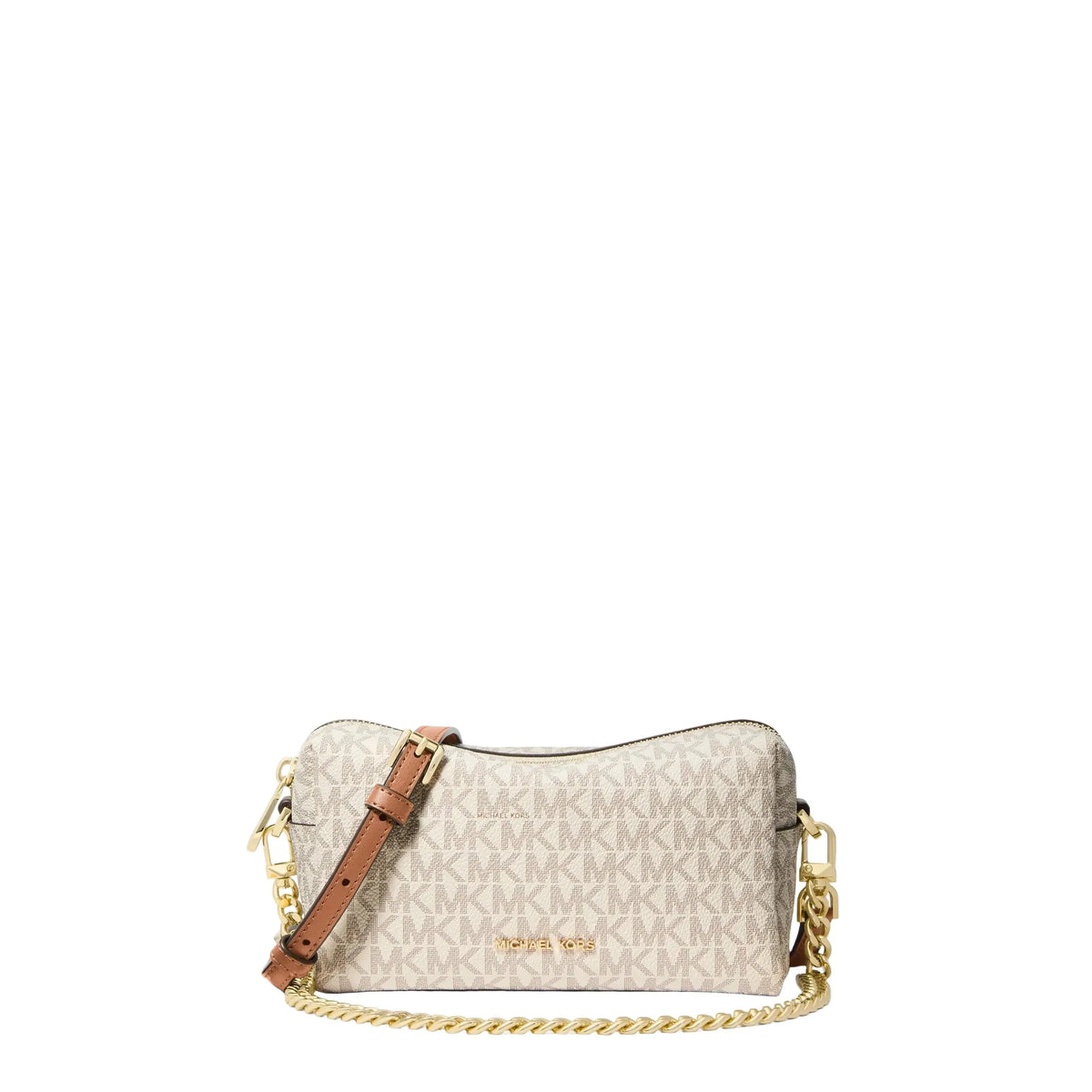 Michael Kors Bryant Small Crossbody, Signature Vanilla