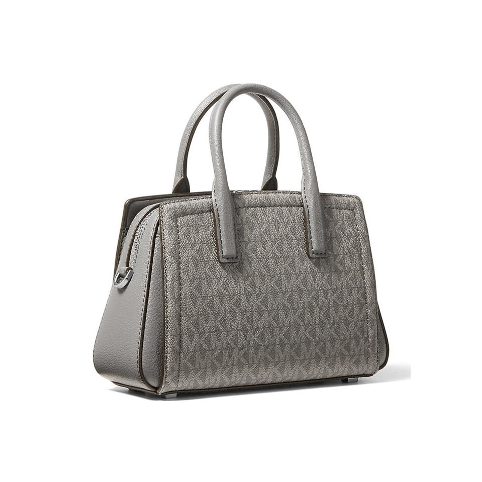 Michael Kors Laila Extra Small Satchel, Signature Heather Grey