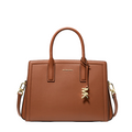 Michael Kors Laila Medium Leather Satchel, Luggage