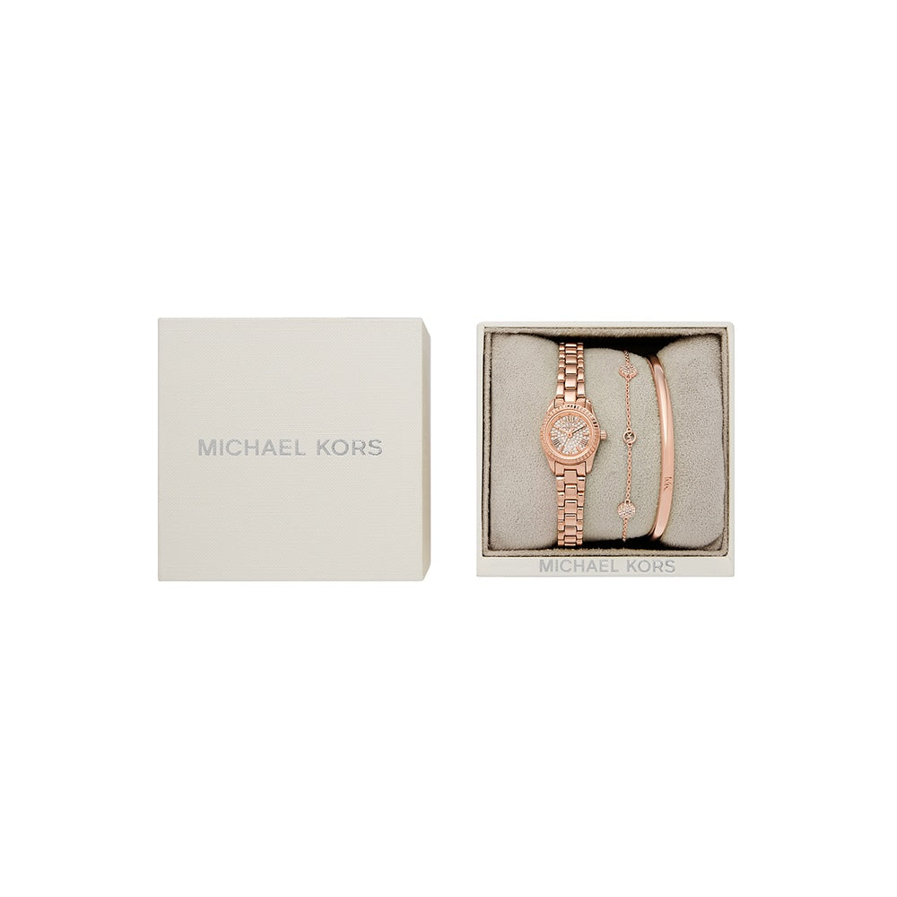 Michael Kors Lexington Watch & Bracelet Set