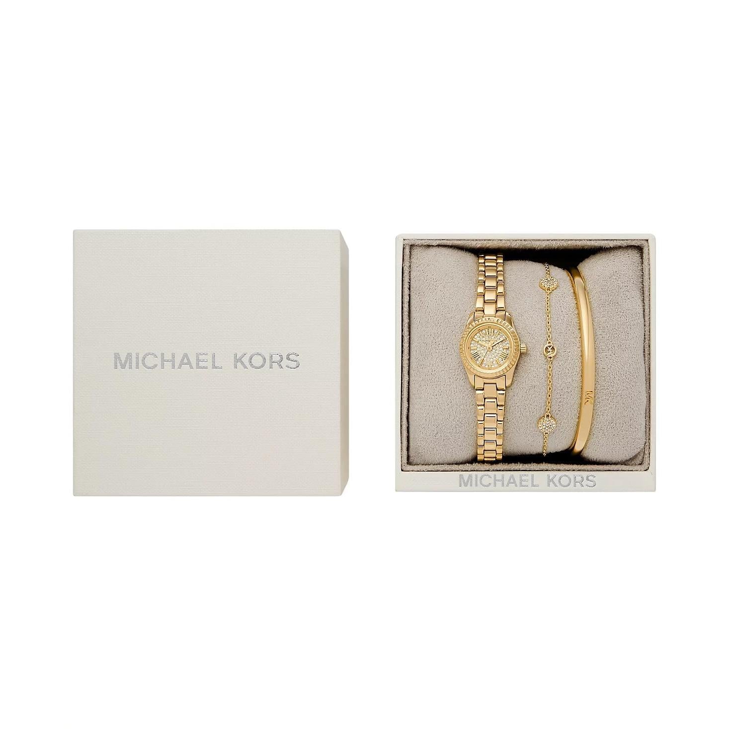 Michael Kors Lexington Watch & Bracelet Set