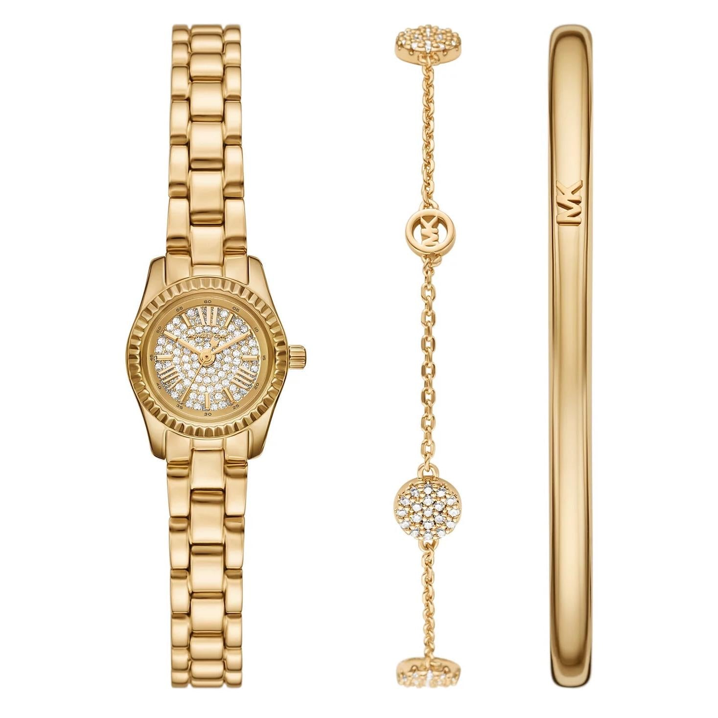 Michael Kors Lexington Watch & Bracelet Set