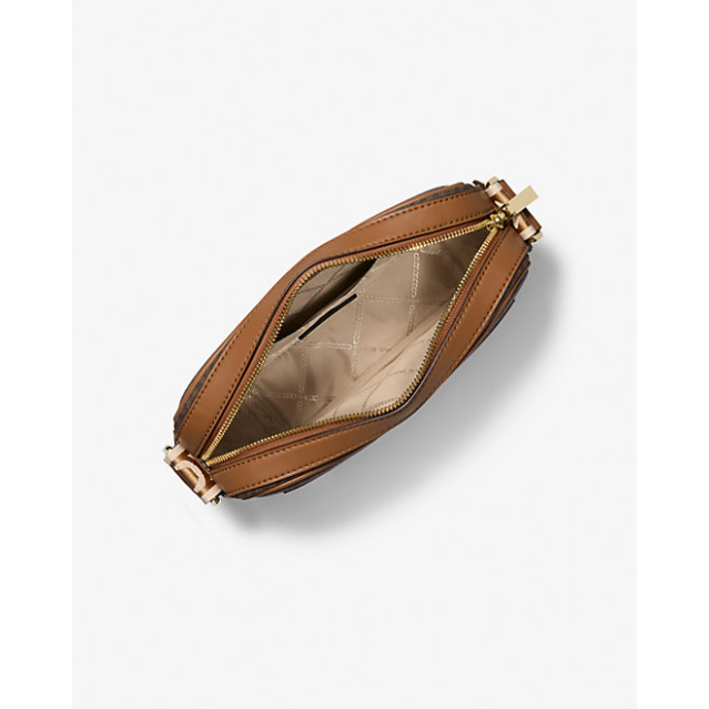 Michael Kors Maeve Large Signature Logo Crossbody, Brown