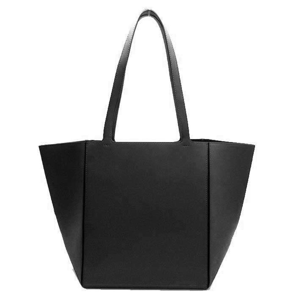 Micheal Kors Jordi Large Leather Tote, Black