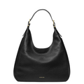 Micheal Kors Nolita Leather Shoulder Hobo Bag, Black