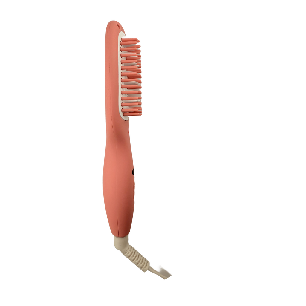 Mini Heated Straightening Hair Brush