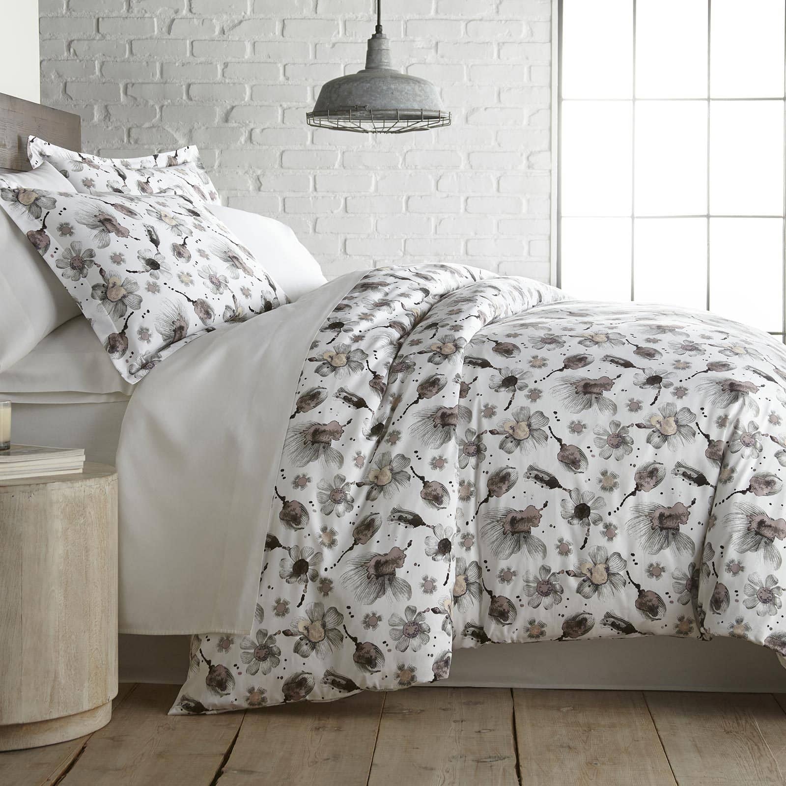 Moonlight Duvet Cover Set, Grey