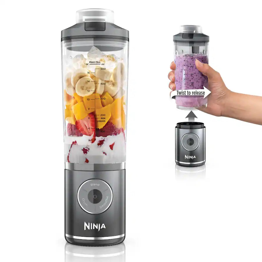 Ninja Blast Max Portable Blender, Cool Grey