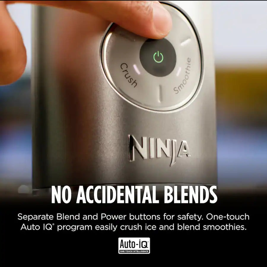 Ninja Blast Max Portable Blender with 22oz Twist & Go Vessel, Cool Gray