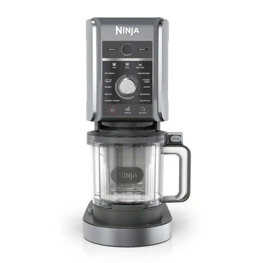Ninja CREAMi Deluxe 11 in 1 Ice Cream and Frozen Treat Maker, Silver