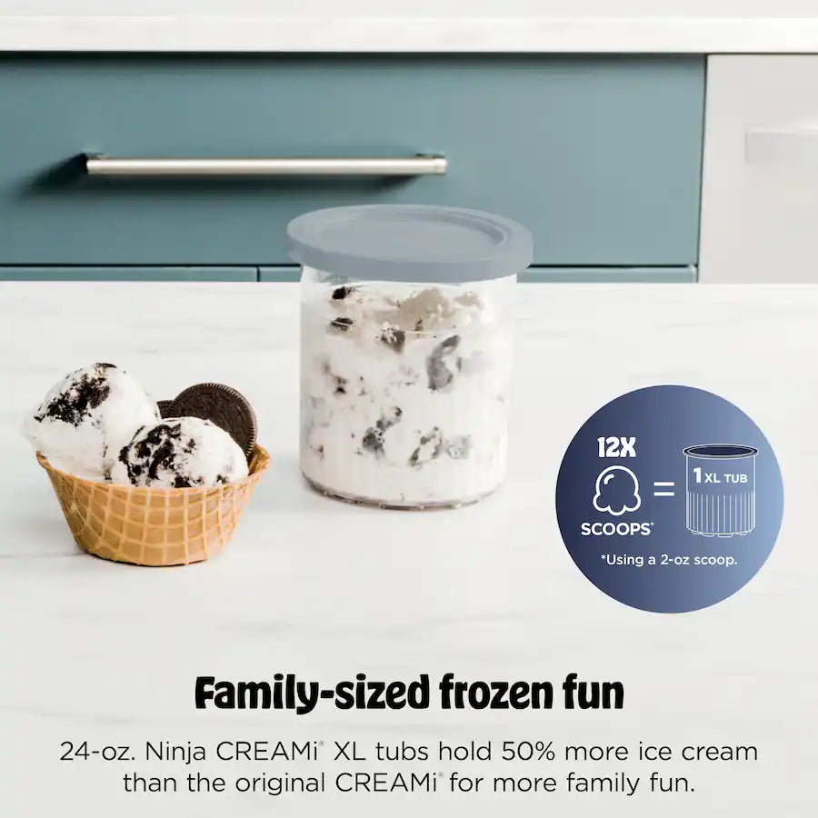 Ninja CREAMi Deluxe 11 in 1 Ice Cream and Frozen Treat Maker, Silver